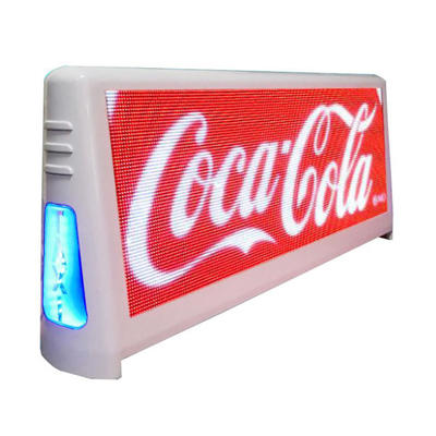 Waterproof taxi top sign P5 outdoor 4500nits high brightness led display