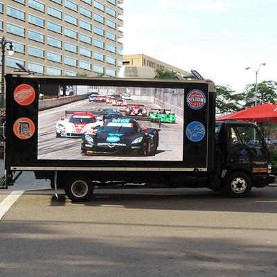 P6 outdoor truck led display